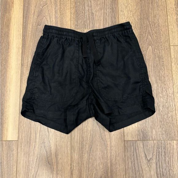 Quince Linen Pull On Shorts - Picture 3 of 5